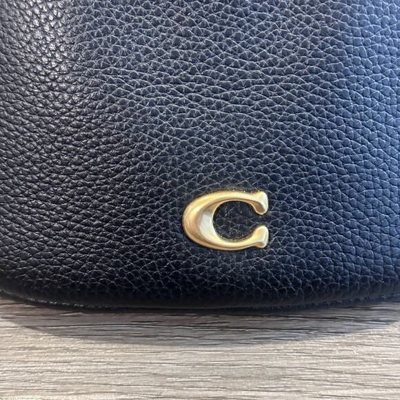 Coach NWT Essential Belt Bag Fanny Pack Black Leather RARE Discontinued CR507 - Picture 6 of 12